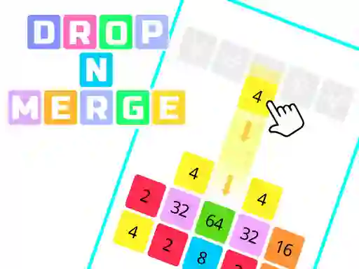 Joc Drop N Merge Blocks on-line
