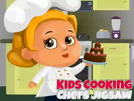 Joc Kids Cooking Chefs Jigsaw on-line