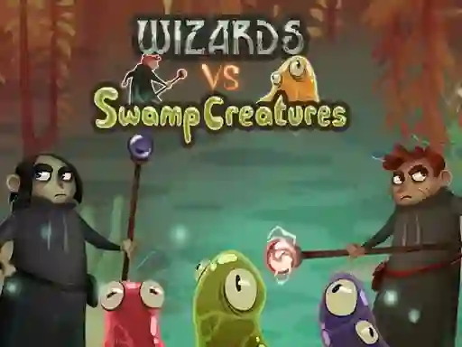 Joc Wizards vs swamp creatures on-line