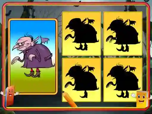Joc Shadow Match Halloween on-line