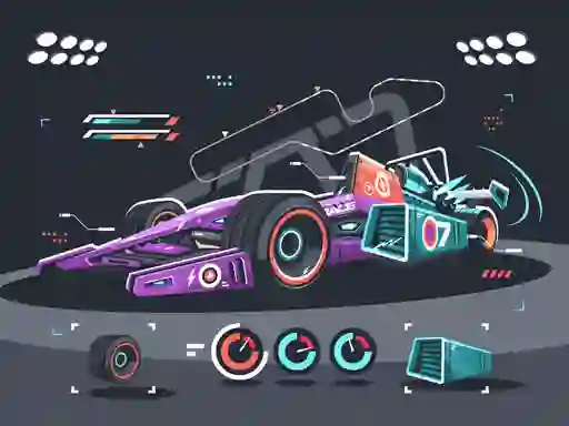 Joc Powerful Cars Memory on-line