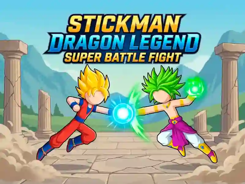 Joc Stickman Dragon Legend Super Battle Fight on-line