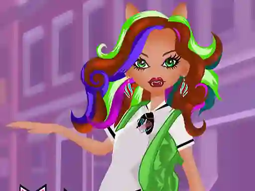 Joc Monster High Clawdeen on-line