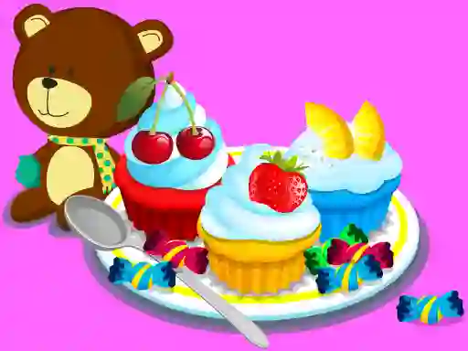 Joc Cooking Colorful Cupcakes on-line