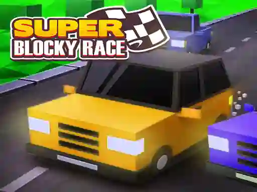 Joc Super Blocky Race on-line