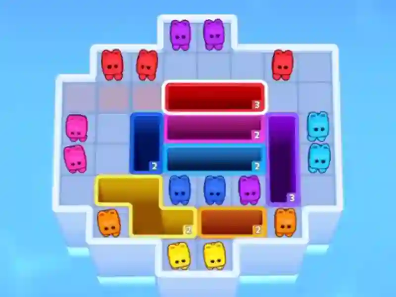 Joc Cube Drop Puzzle on-line