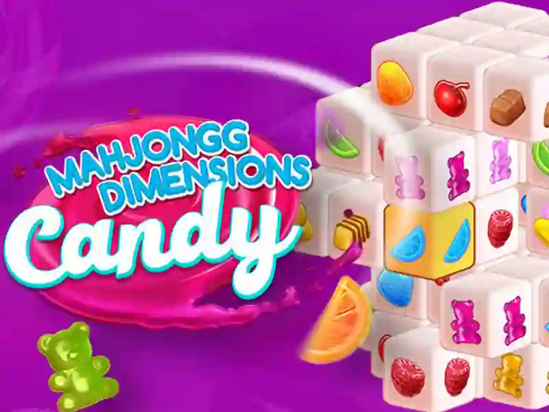 Joc Candy 3D Mahjong on-line