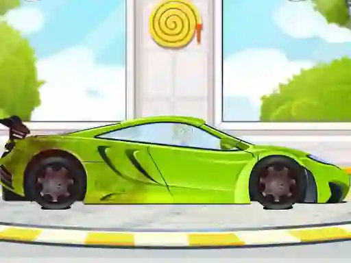 Joc Sports Car Wash 2D on-line