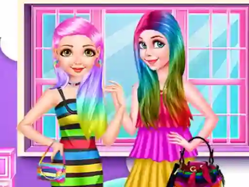 Joc Princess Rainbow Look on-line