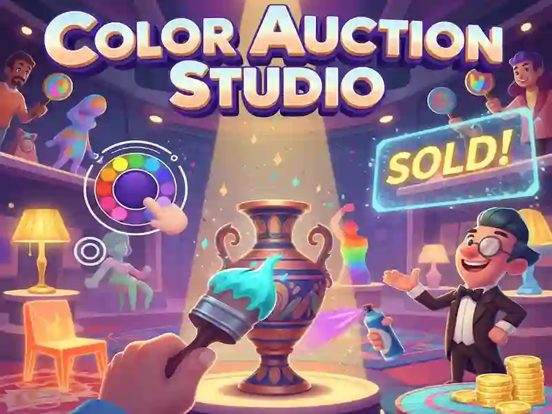 Joc Color Auction Studio on-line