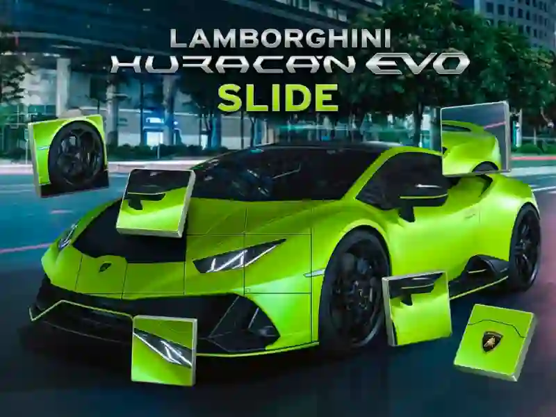 Joc Lamborghini Huracan Evo Slide on-line