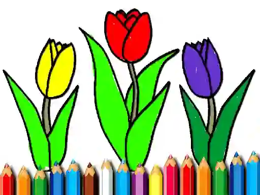 Joc Back To School: Spring Time Coloring Book on-line