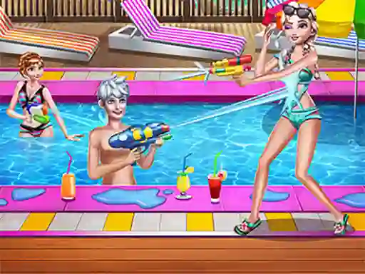 Joc Family Pool Time on-line