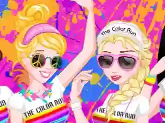 Joc Princess Color Run on-line