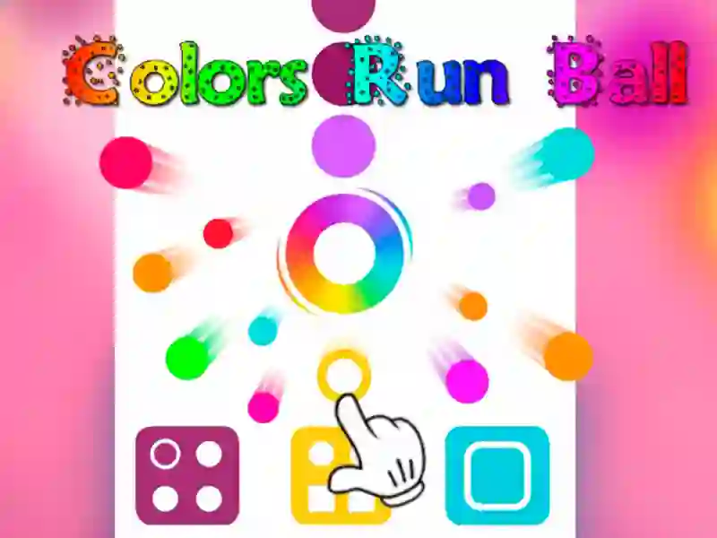 Joc Colors Run Ball on-line