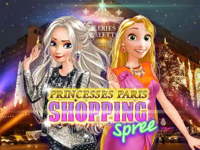 Joc Princesses in Paris: fun shopping on-line