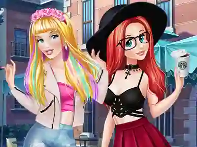 Joc 100 Crop Top Looks for Princess on-line