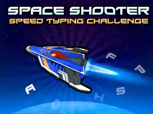 Joc Space Shooter: Speed Typing Challenge on-line