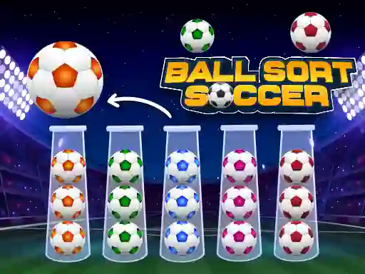 Joc Ball Sort Soccer on-line