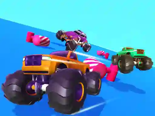 Joc Fall Cars Ultimate Knockout Race on-line