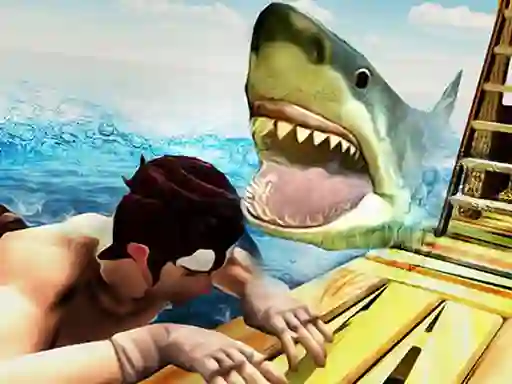 Joc Raft Angry Shark Hunting on-line
