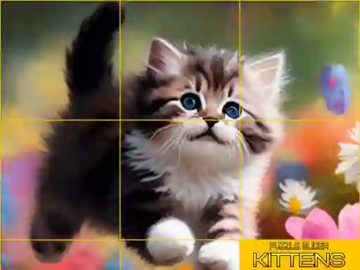 Joc Puzzle Sliding Kittens on-line