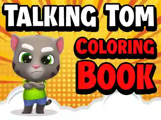 Joc Talking Tom Coloring Books on-line