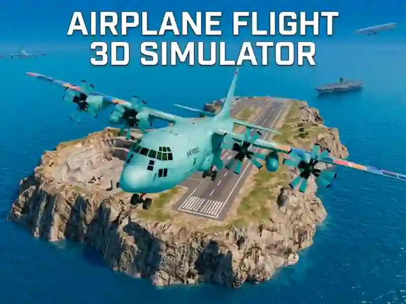 Joc Airplane Flight 3D Simulator on-line