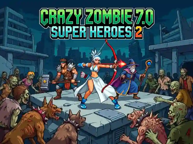 Joc Crazy Zombie 7.0 Super Heroes 2 on-line