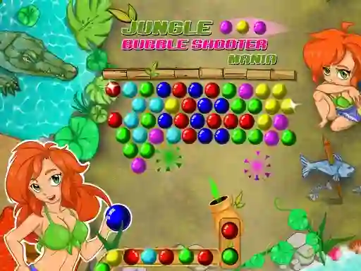 Joc Jungle Bubble Shooter Mania on-line