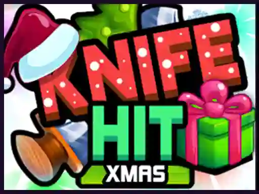 Joc Knife Hit Xmas on-line