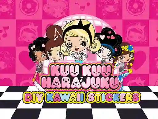 Joc Kuu Kuu Harajuku Stickers on-line