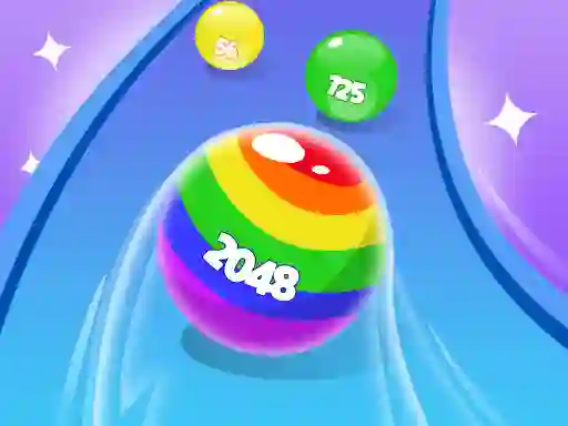 Joc 2048 Run Gorgeous Balls on-line