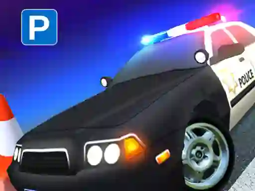 Joc US Police Car Parking on-line