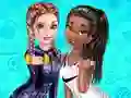 Joc Elsa And Tiana Workout Buddies on-line