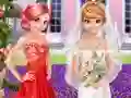 Joc Frozen And Ariel Wedding on-line