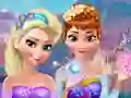 Joc Anna & Elsa Makeover on-line