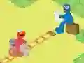 Joc 123 Sesame Street: Train Track Engineers on-line