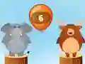Joc Jungle Balloons Subtraction on-line