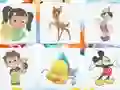 Joc Cartoon Characters: Memory on-line