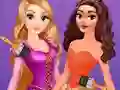 Joc Disney Princesses Rainbow Dresses on-line