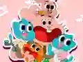 Joc Gumball Jigsaw on-line