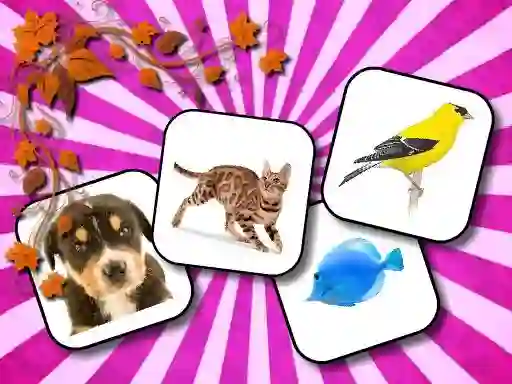 Joc Animals Memory on-line