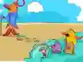 Joc Cartoon Birds Differences on-line