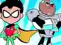 Joc Teen Titans Jigsaw on-line