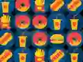 Joc Fast Food Match 3 on-line