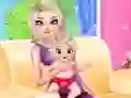 Joc Princess Elsa Baby Born on-line
