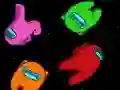 Joc Among Them Space Puzzle on-line