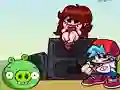 Joc Friday Night Funkin' vs PIG from Angry Birds on-line