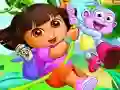 Joc Dora the explorer Hidden stars on-line